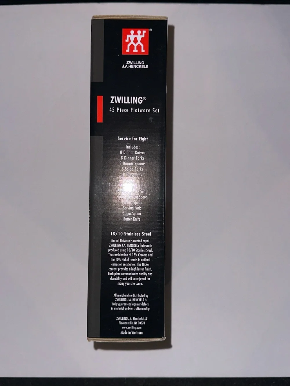 Zwilling J.A. Henckels Opus 45 Pc Flatware Set Service for 8 NEW IN BOX